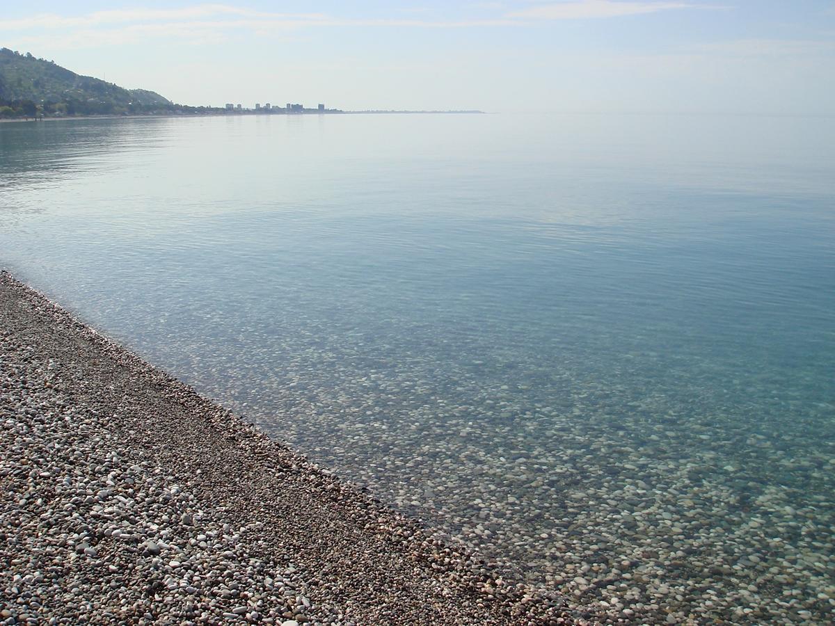 Hotel Continent Gagra Bagian luar foto